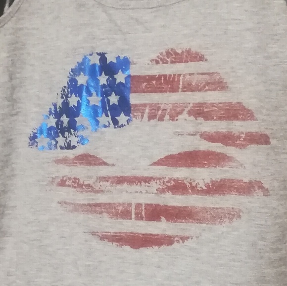 Mason & Mackenzie Tops - American kiss Tank-- Mason & Mackenzie